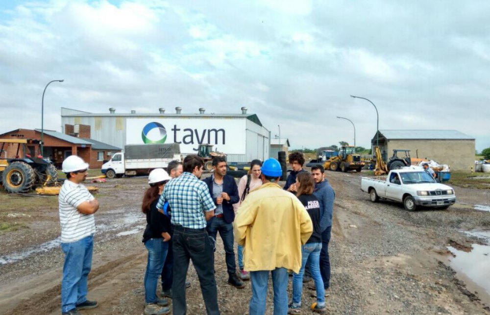 Preocupacion por inundación en la Planta de Residuos Electrónicos de Taym en Córdoba