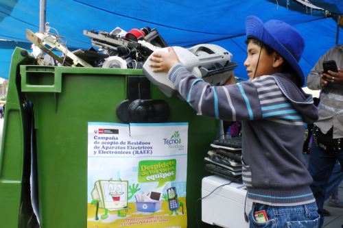 Perú: Ministerio de Ambiente publica proyecto sobre gestión de residuos de aparatos eléctricos y electrónicos